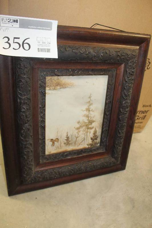 lot 356 image: Decorative Frame Wall Art