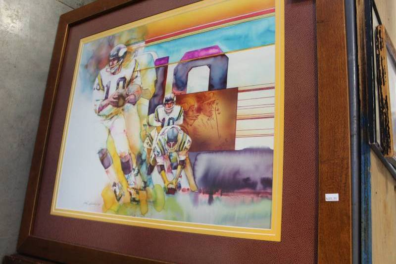 lot 359 image: Fran Tarkington #10 by John Keely Signed Framed Matted Original Art