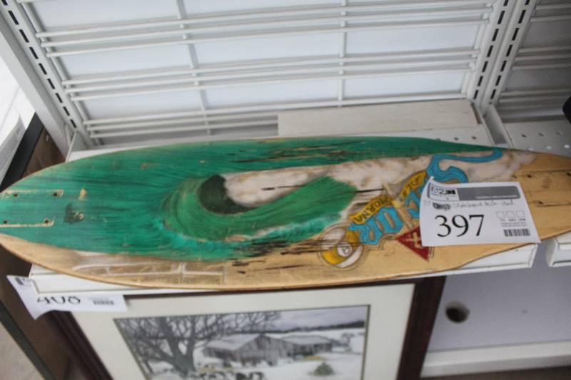 lot 397 image: Skateboard Deck