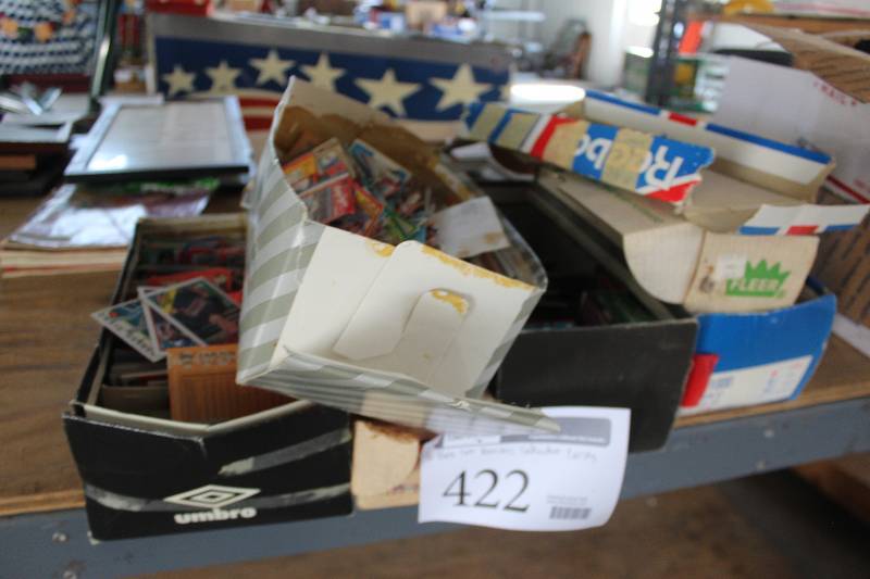 lot 422 image: Lot of (6) Boxes of Collectors Cards