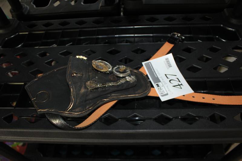 lot 427 image: Costume Belt, Holster