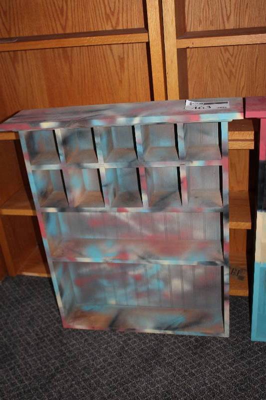lot 463 image: 4-Shelf Wood Bookcase