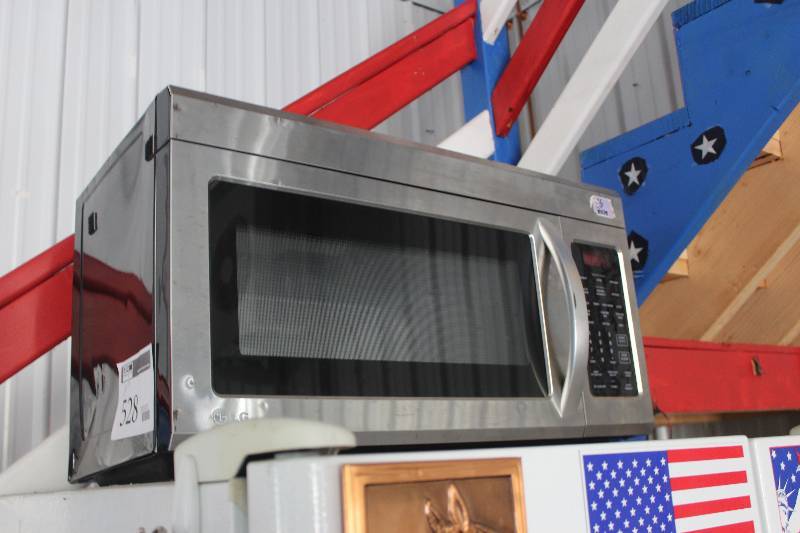 lot 528 image: LG Stainless Steel Microwave