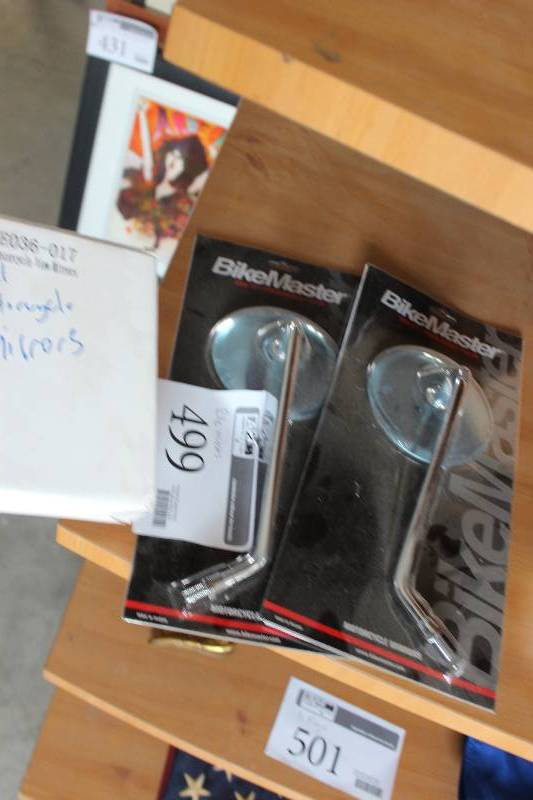 lot 499 image: Bikemaster Bike Mirrors