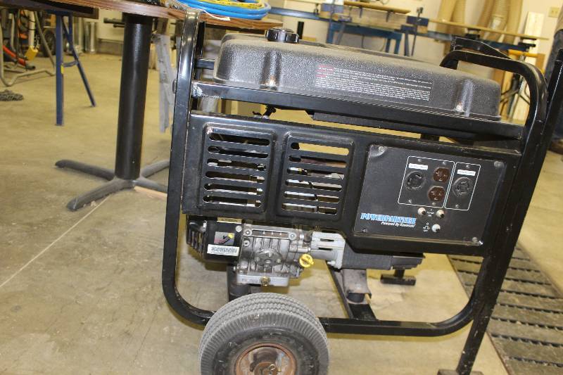 lot 5 image: PowerPartner 4000 Continuous Duty Generator w Kawasaki Motor