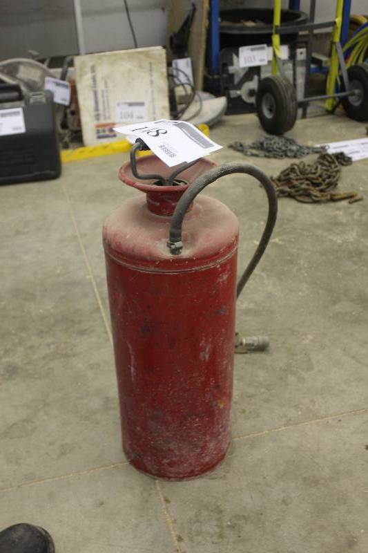 lot 148 image: Pressurized Water Tank.