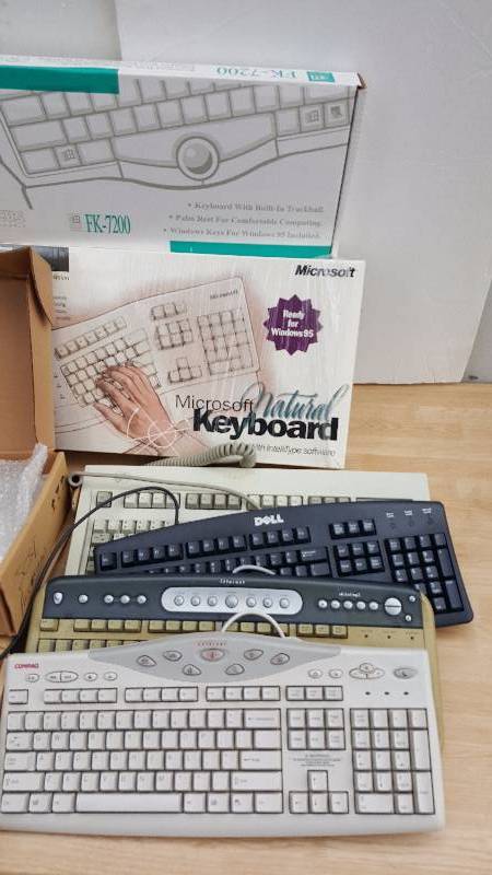 lot 72 image: Lot of Keyboards, Mice & Parts