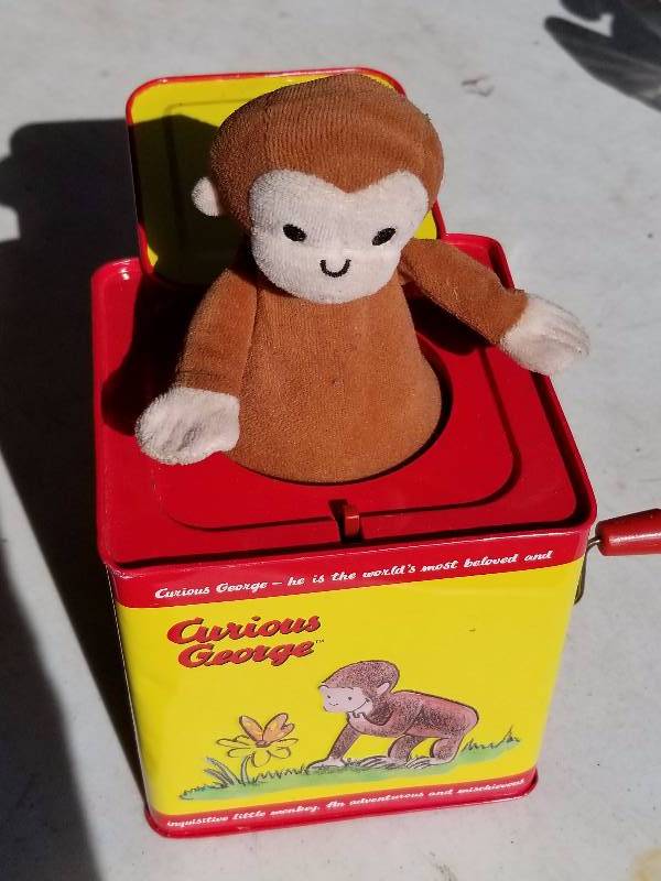 Curious george jack in the box | Multiple Consignment November- 2 of 2 ...