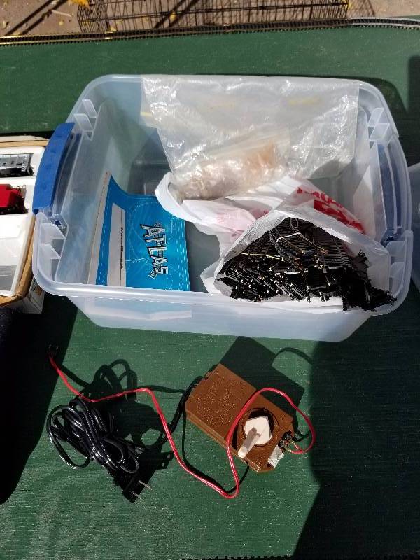 lot 63 image: Train & Track on Plywood