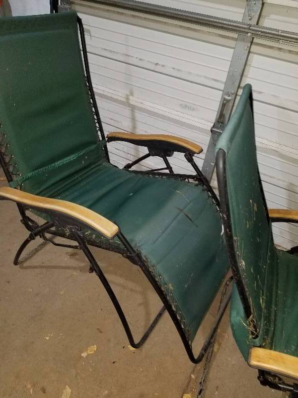 lot 39 image: Pair of Lounging Chairs