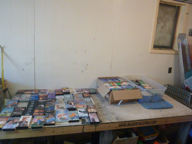 lot 91 image: Miscellaneous VHS Tapes and Movies