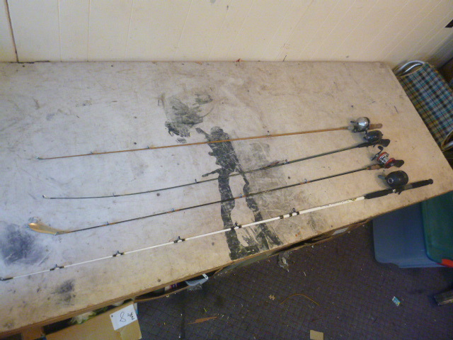lot 101 image: Miscellaneous Rods and Reels