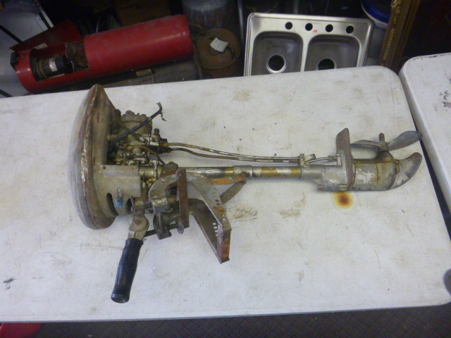 lot 144 image: Vintage Outboard Motor