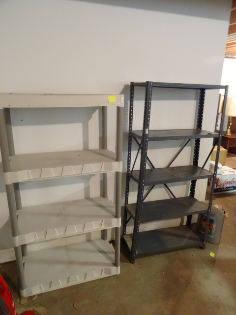 Plastic Plano 4 tier shelf. 31 x 16...