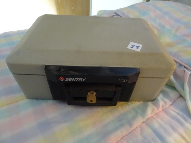 Sentry safe 1100 with key...