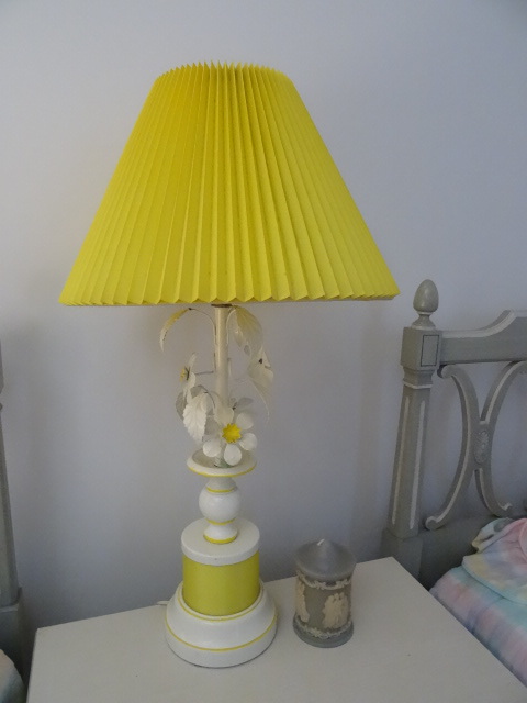 Lamp and candle...