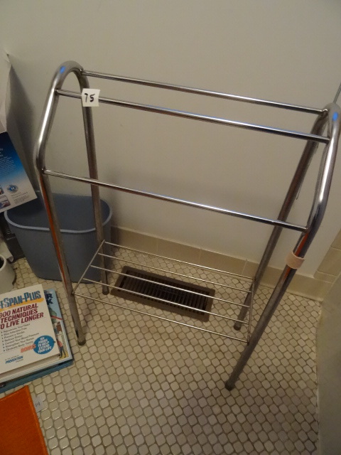 Metal towel stand  shoe shelf...