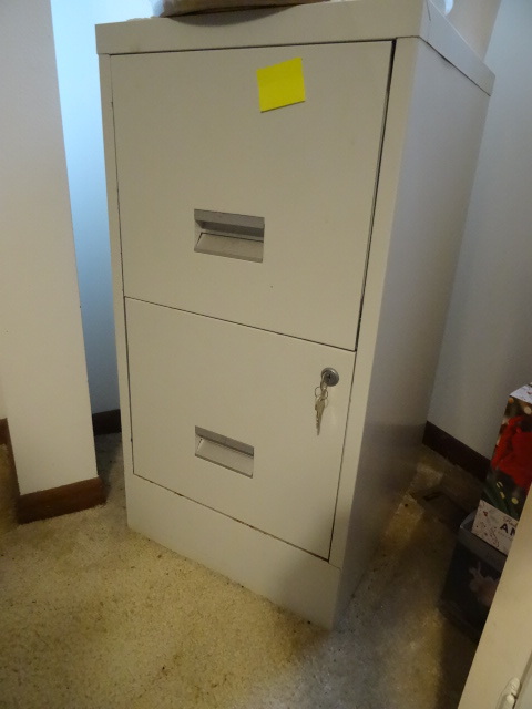 15 metal 2 drawer file cabinet. ...