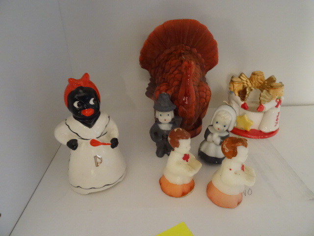 Misc figurines. Xmas. Thanksgiving....