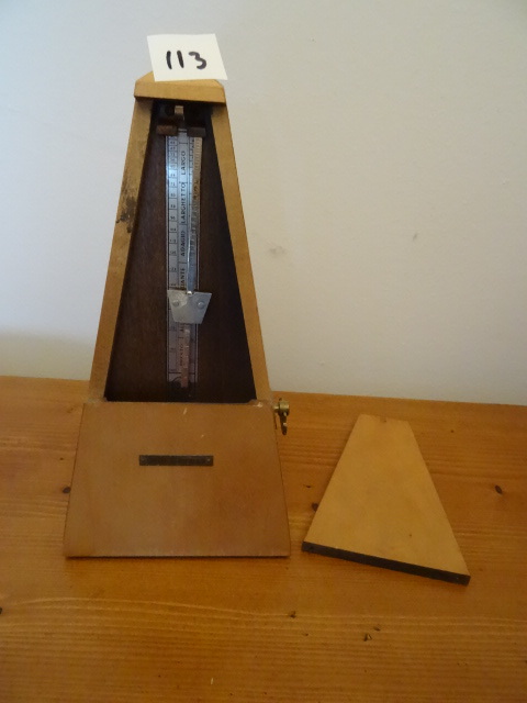 Wood metro nome by Seth Thomas. Vin...