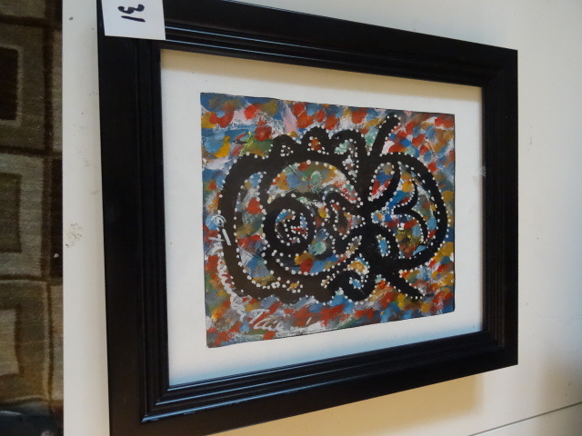 Tacomea framed art...