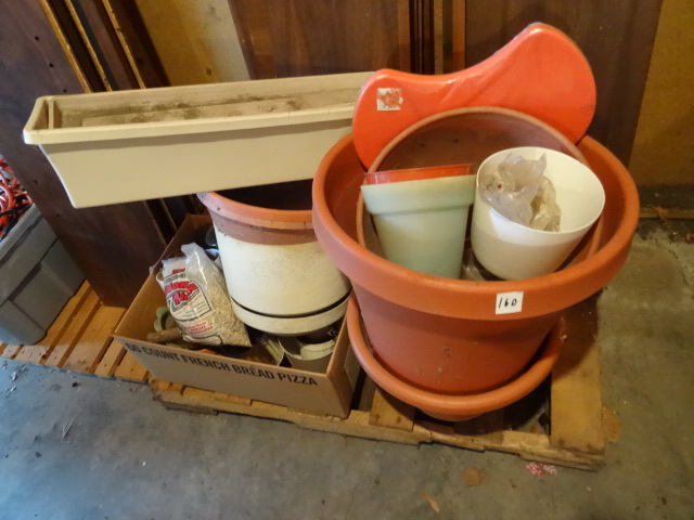Pots and gardening supplies...