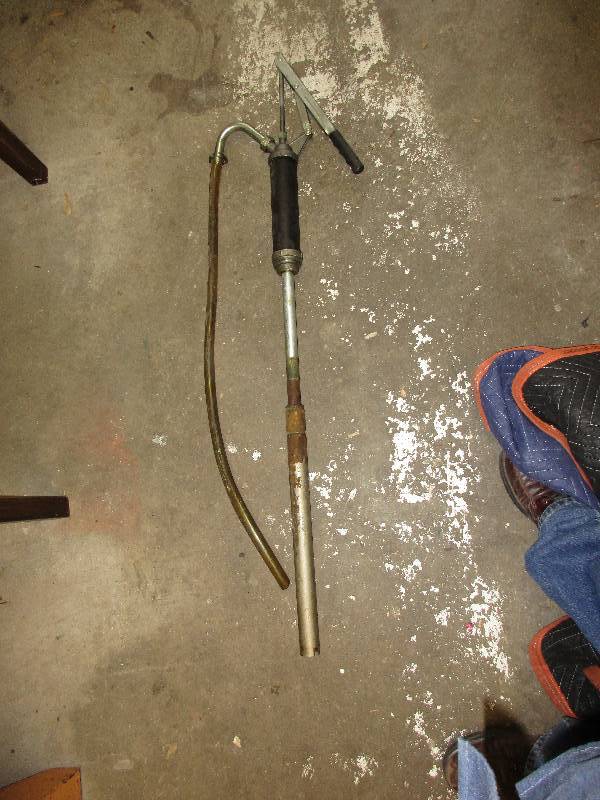Barrel pump...