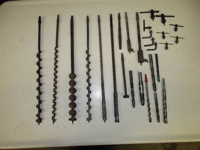 Vintage auger bits...