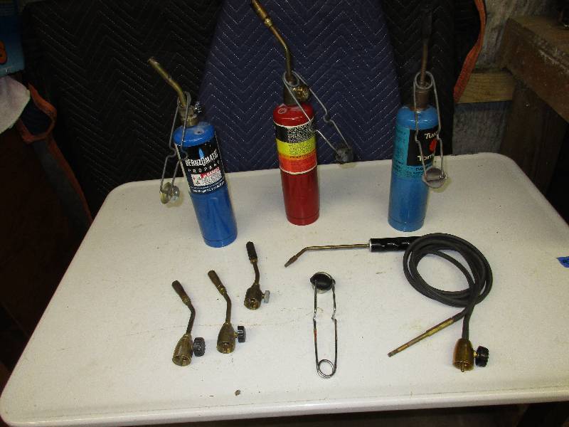 Propane torches and accessories. Pa...