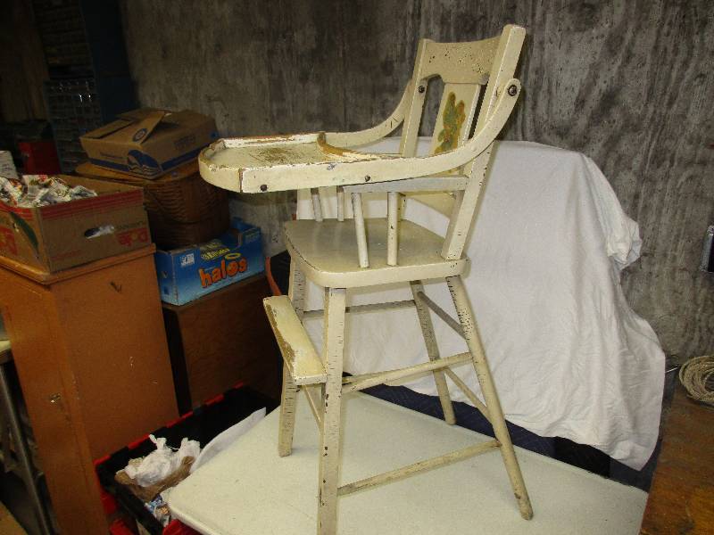 Vintage high chair...