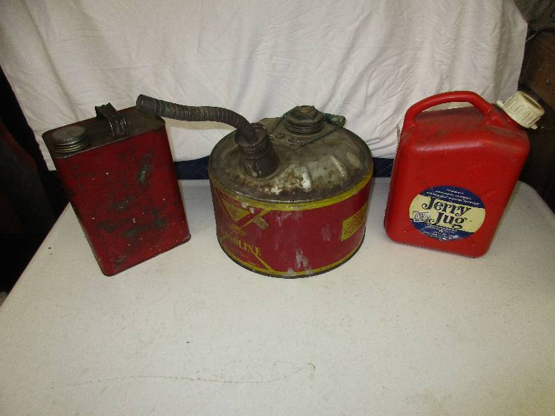 Misc gas cans. Qty 3...