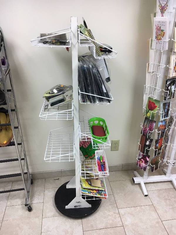 lot 12 image: Swivel Display Rack