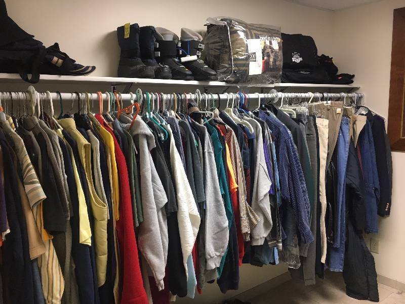 lot 98 image: Large Mens Clothing and Boot Lot