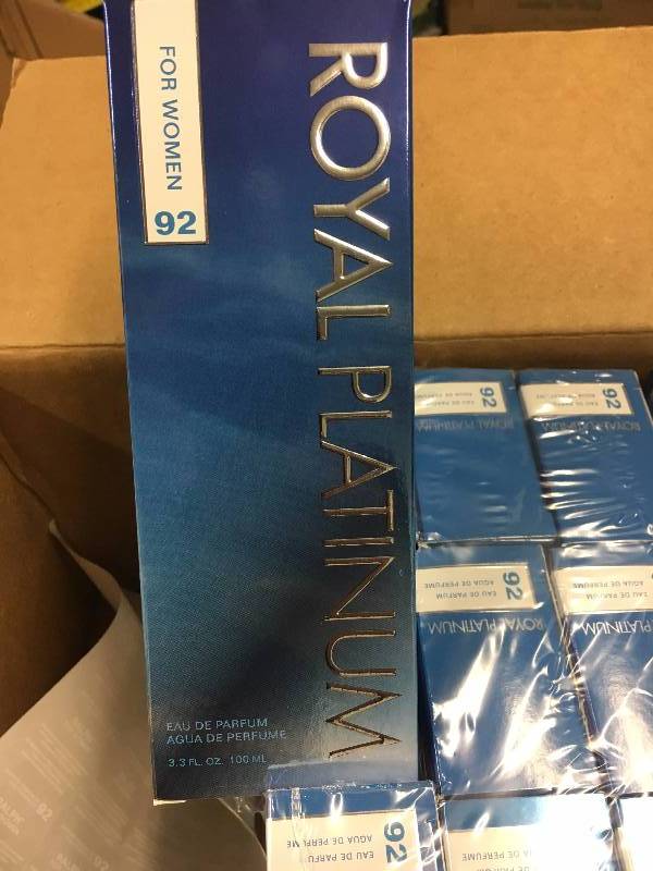 lot 167 image: Royal Platinum _ Womens Perfume
