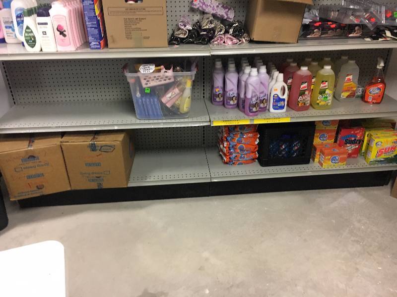 lot 185 image: Entire Contents of Gondola Shelf