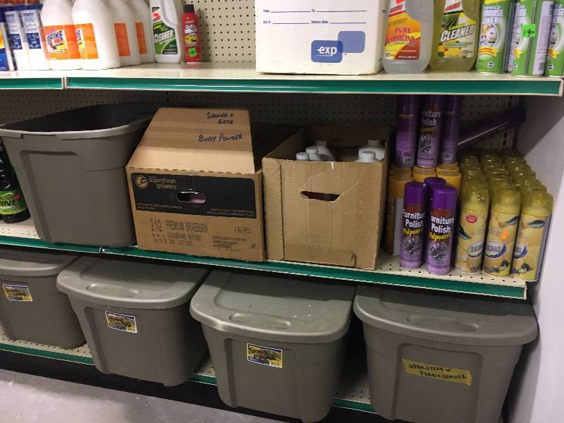 lot 191 image: Entire Contents of Gondola Shelf