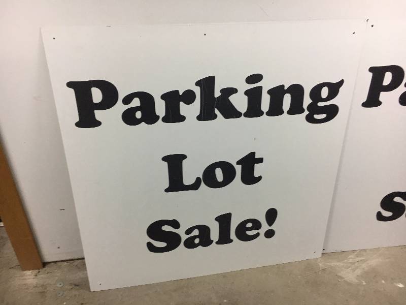 lot 194 image: 2 - Aluminum Composite Signs - 48 x 48