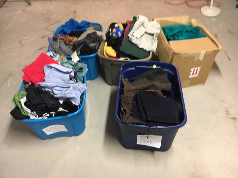 lot 358 image: LARGE Lot of Clothing