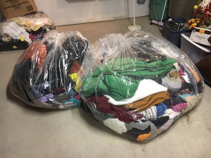 lot 361 image: LARGE Lot of Clothing