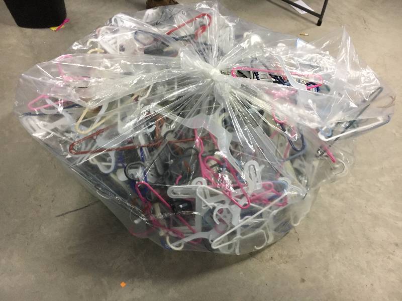 lot 372 image: Large Lot of Clothing Hangers