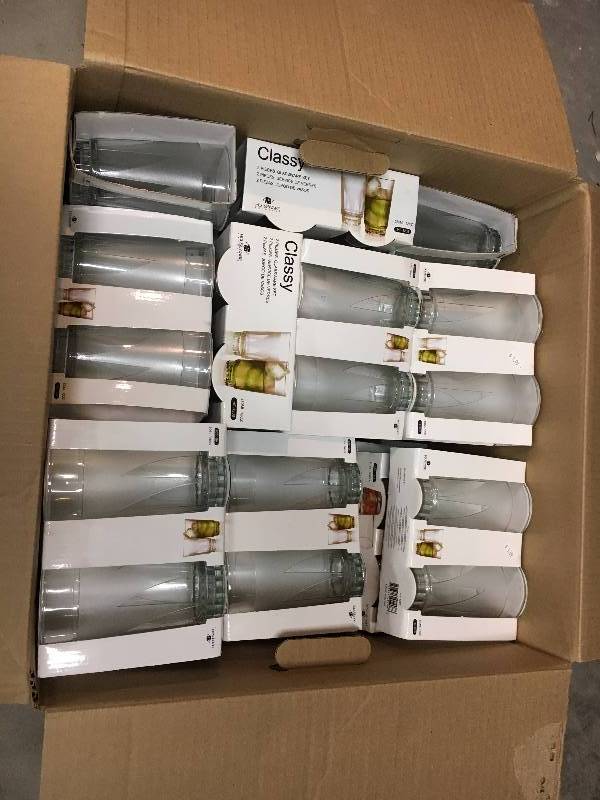 lot 205 image: Glass Cups