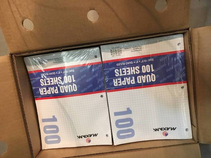 lot 214 image: Box of Paper Drafting Supplies