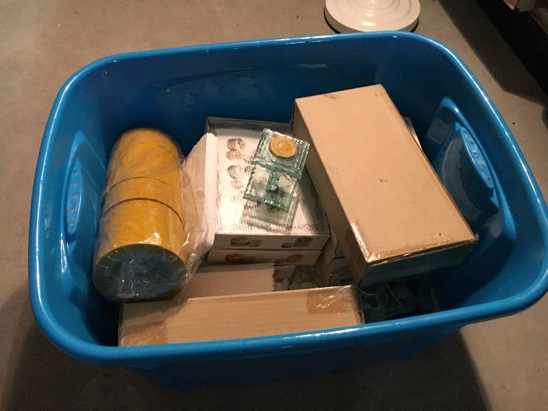 lot 230 image: Tote of Candle and Accessories