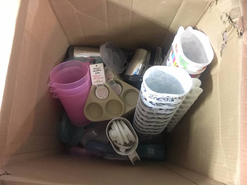 lot 264 image: Box of Kitchen Utensils