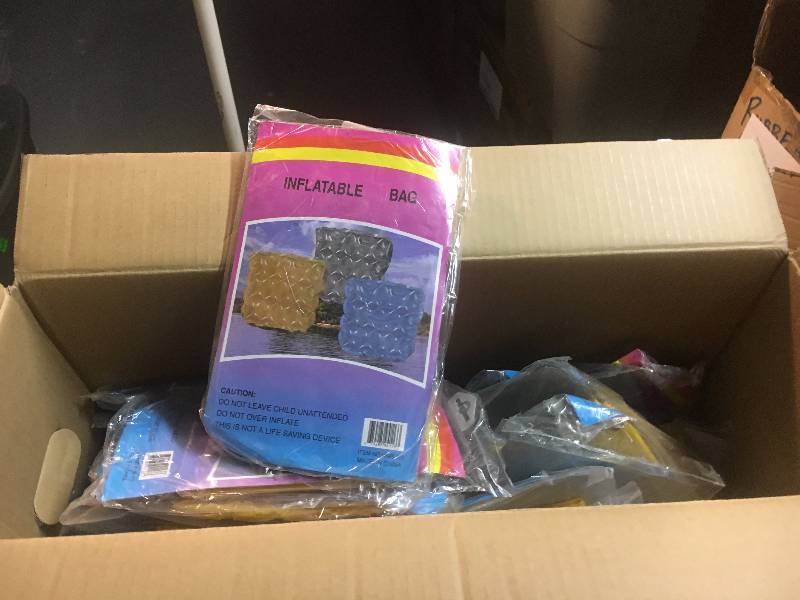 lot 266 image: Box of Infatable Bags