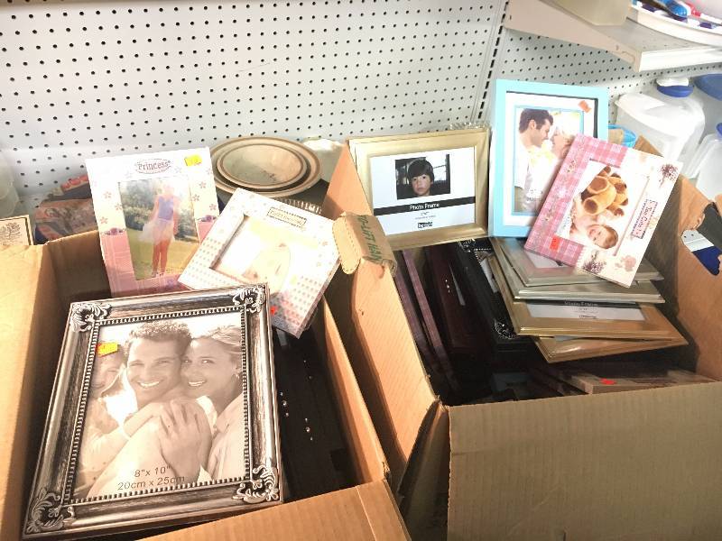 lot 309 image: 2 Boxes of Picture Frames