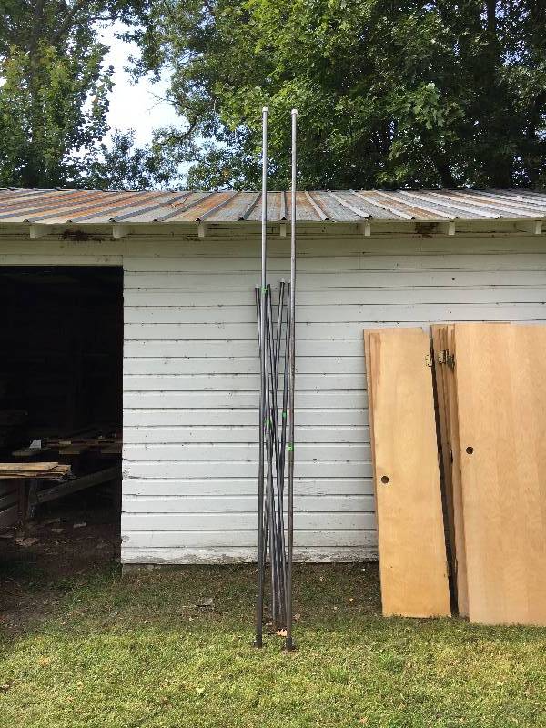 Heavy Duty Poles w Base