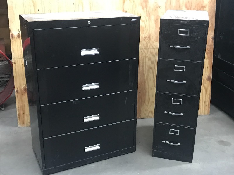 lot 10 image: (2) Steel File Cabinets