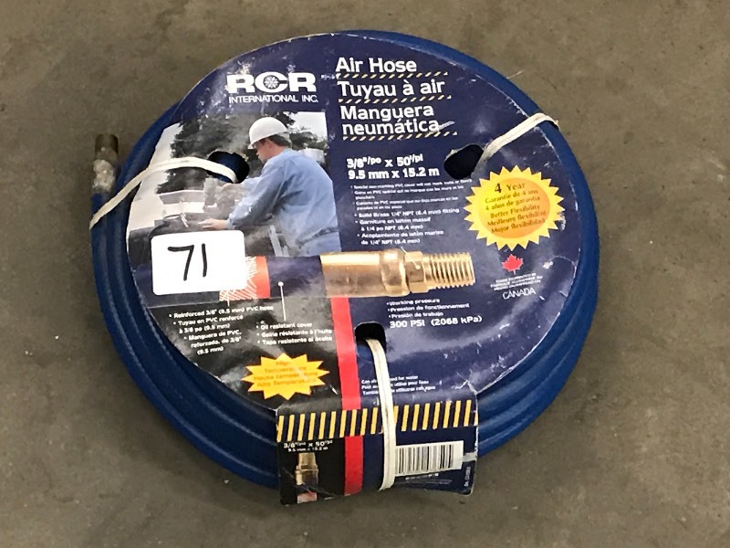 lot 71 image: New 38x50 Air Hose