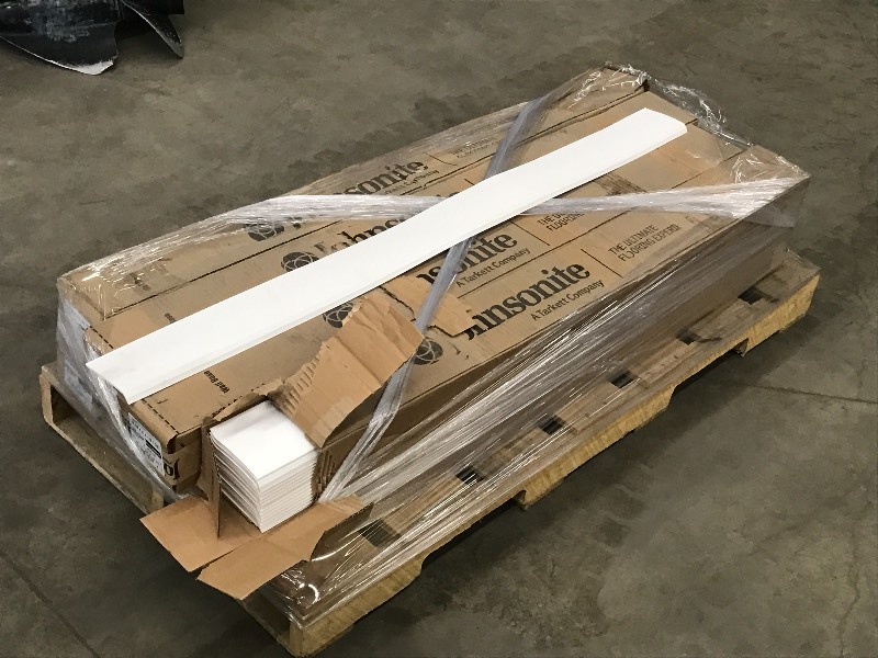 lot 94 image: (8) Boxes Of Unused Wall Base Strips